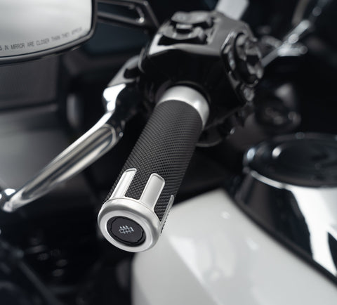 KIT DE POIGNÉES CHAUFFANTES HARLEY DAVIDSON 56100575 SWITCHBACK, GRIP, HTD, SIL