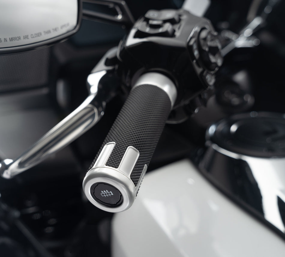 Harley Davidson 56100575 Switchback Heated Hand Grips KIT,GRIP,HTD,SIL