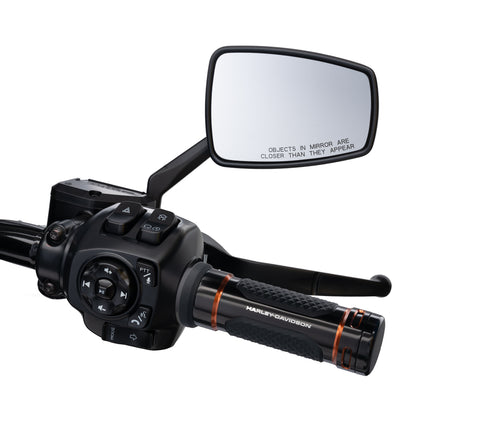 KIT DE POIGNÉES ADVERSARY Harley Davidson 56100616, POIGNÉES ADVERSARY, NOIR/ORNE