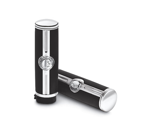 KIT DE POIGNÉES HARLEY DAVIDSON 56751-04 WILLIE G SKULL/1,33 DIA/SKULL