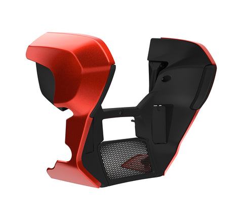 Harley Davidson Fairing Lowers - Whiskey Fire