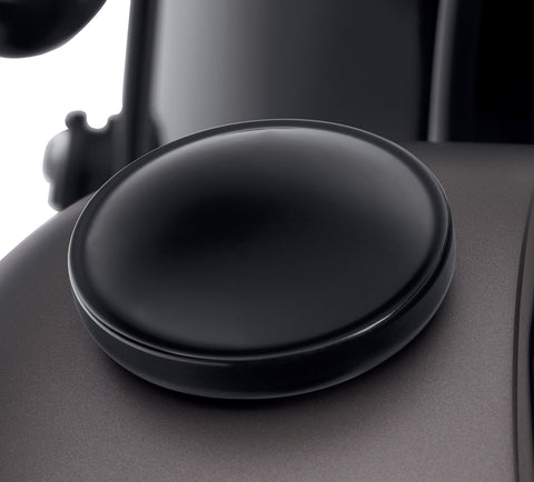 KIT DE BOUCHON DE RÉSERVOIR DE CARBURANT CÔTÉ GAUCHE NOIR BRILLANT HARLEY DAVIDSON 57300236, CARROSSERIE MISC CMPNT, FAUX C