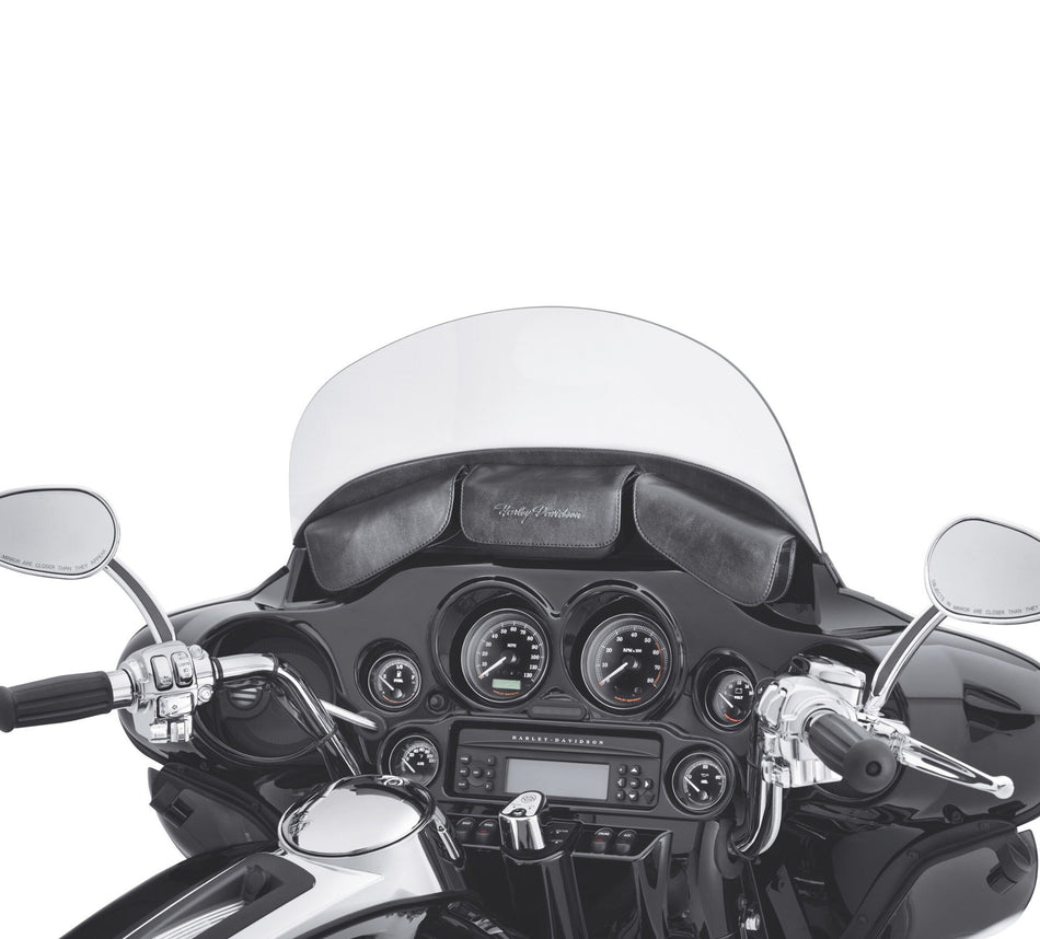 Harley Davidson 58900-11 Pochette de carénage Batwing à trois poches POCHETTE DE CARÉNAGE À TROIS POCHES