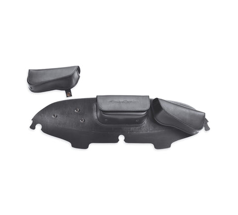 Harley Davidson 58900-11 Pochette de carénage Batwing à trois poches POCHETTE DE CARÉNAGE À TROIS POCHES