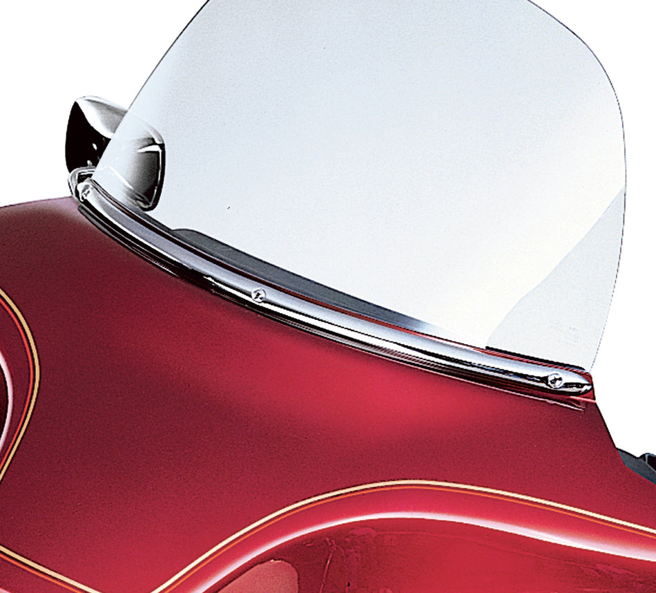 Harley Davidson 59213-96 Chrome Windshield Trim KIT-MOULDING,W'SHLD