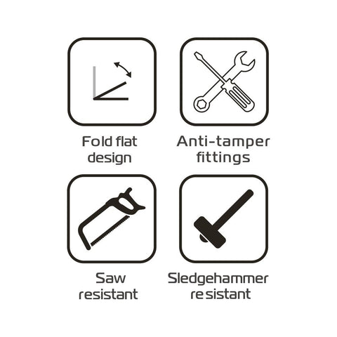 OXFORD TaskForce - Ground & Wall Anchor Kit - LK408