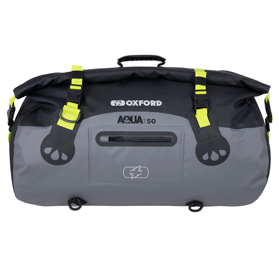 Sac à roulettes Oxford OL462 Aqua T-50 - Noir/Gris/Fluo