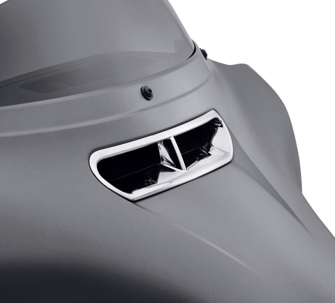 Harley Davidson 61300505 Splitstream Vent Trim Batwing Fairing FAIRING-VENT TRIM KIT - CHROME