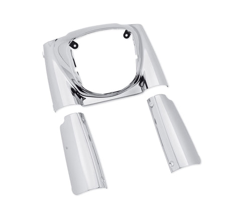 Harley Davidson 61300817 Fat Boy Nacelle KIT,COS CVR,HDLT,NACELLE,CHROME | KIT, phare, avec caches gauche et droit (chrome)