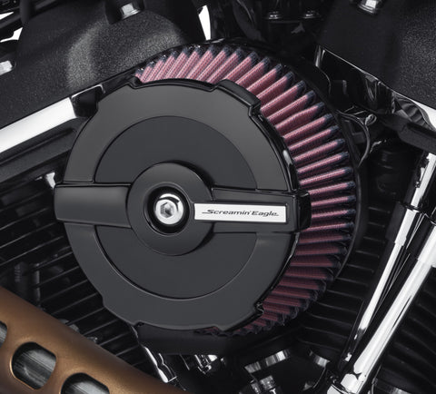 Harley-Davidson 61300845 Screamin' Eagle Round Air Cleaner Cover Ratchet Screaming Eagle