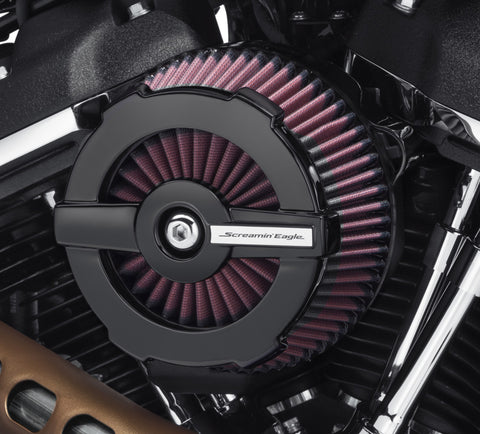 Harley-Davidson 61300845 Screamin' Eagle Round Air Cleaner Cover Ratchet Screaming Eagle