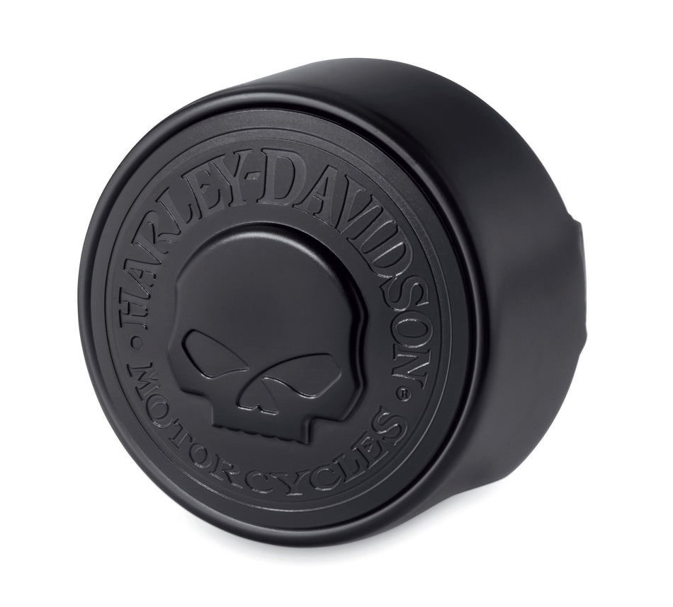 Harley Davidson 61301045 Kit de couverture de klaxon Willie G Skull, COS CVR, KLAXON, WILLIE G SKULL, NOIR