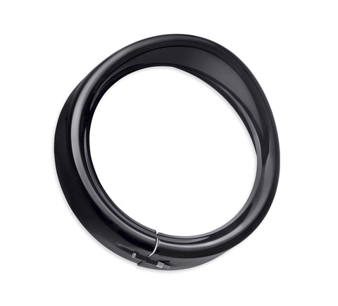 Harley Davidson 61400293 7 in. Visor Style Headlamp Trim Ring KIT-BEZEL,HDLITE,VISOR,GLS BLK
