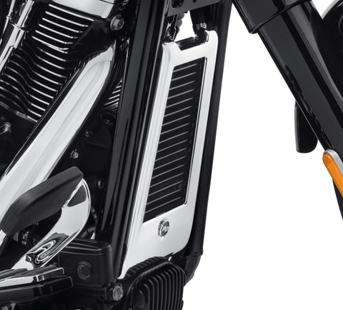 Harley Davidson 62500026 Oil Cooler Cover - Chrome KIT,CLR GD,CHROME