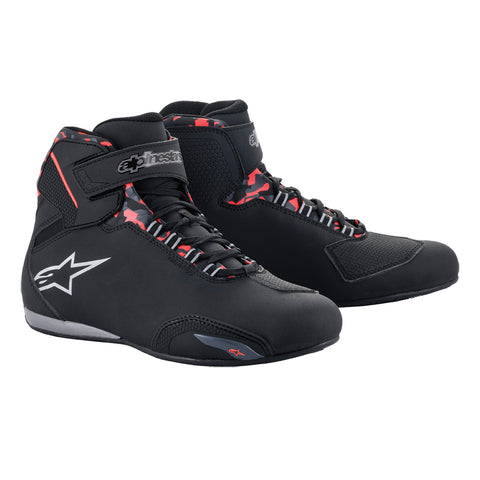 Alpinestars Sektor WP Shoe Blk/Dark Grey/Red.Fluo 25445191118