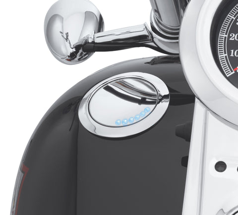 Harley Davidson 62823-06D Kit de bouchon de réservoir et de jauge à montage encastré KIT, CARBURANT MISC CMPNT,CAP&amp;GA,FLU