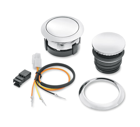 Harley Davidson 62823-06D Flush-Mount Fuel Cap and Gauge Kit KIT,FUEL MISC CMPNT,CAP&GA,FLU