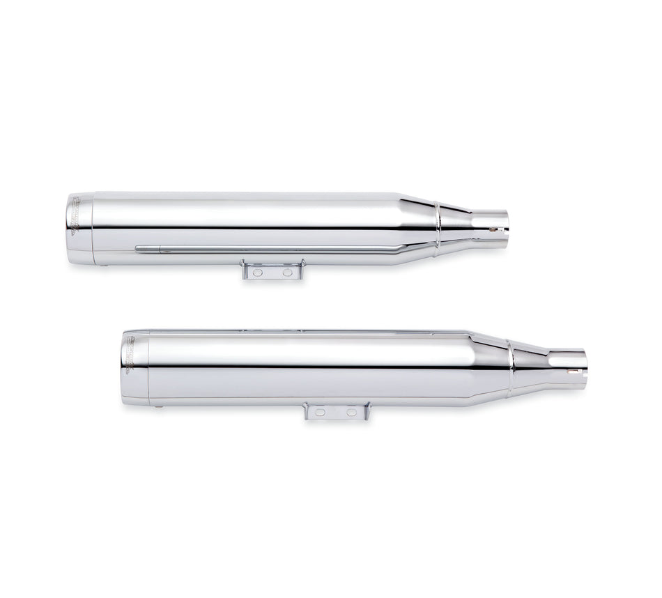 Harley Davidson 64900638 Screamin Eagle Street Cannon Mufflers - Chrome - Short KIT,MUF/AUX VOL,SHORT, HDI