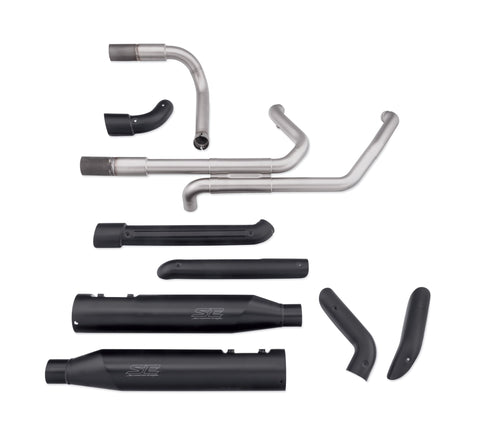 Harley-Davidson 65600332 Screamin' Eagle High-Flow Exhaust System with Street Cannon Mufflers Screaming Eagle