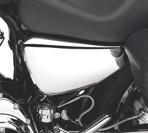 Harley Davidson 66261-04 Chrome Battery Cover KIT SIDECOVER,LH/CHRM,XL