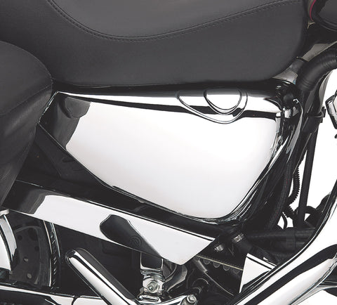 Harley Davidson 66262-04 Oil Tank Cover KIT SIDECOVER,RH/OILTANK/CHRM,