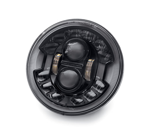 Harley Davidson 67700427A 7 in. Daymaker Adaptive LED Headlamp KIT,HDLT,7 INCH,BANKING,BLACK
