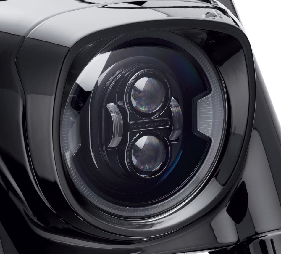 Harley Davidson 67700430A 7 in. Daymaker Projector LED Headlamp KIT,HDLT,7 INCH,SIGNATURE,BLACK