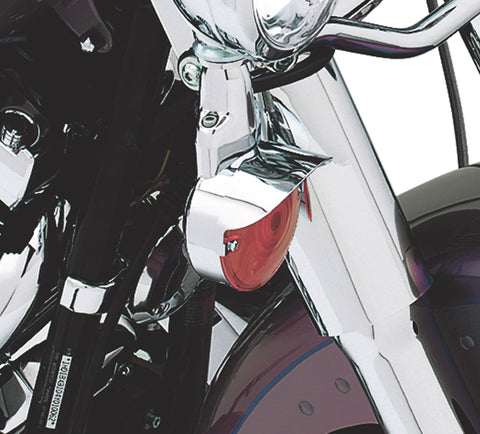 Harley Davidson 67737-88T Turn Signal Visors PLAIN TURN SIGNAL VISOR, PAIR