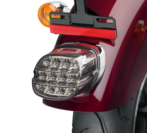 Kit de feux arrière à LED inclinés Harley Davidson 67800356 - Feu arrière, SMKD, LED R/W, W/LP