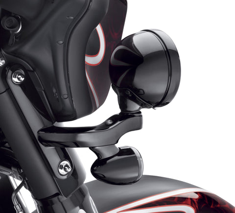 Harley Davidson 67800366A Custom Auxiliary Lighting Kit KIT-AUXILIARY LAMP,BLACK,FLHX