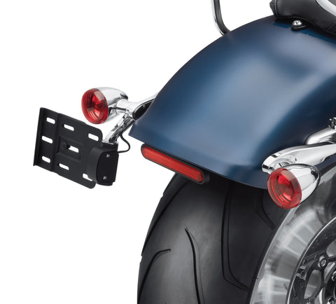 Harley-Davidson 67800802A Rear Turn Signal/License Plate Relocation Kit Chrome