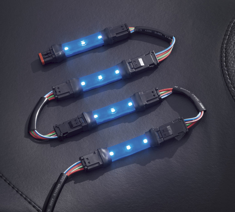 Harley-Davidson 68000214 Spectra Glo LED Light Pod 4-Lamp Expansion Kit