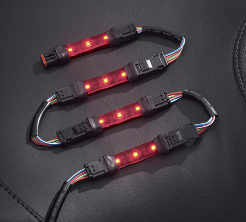 Harley-Davidson 68000214 Spectra Glo LED Light Pod 4-Lamp Expansion Kit