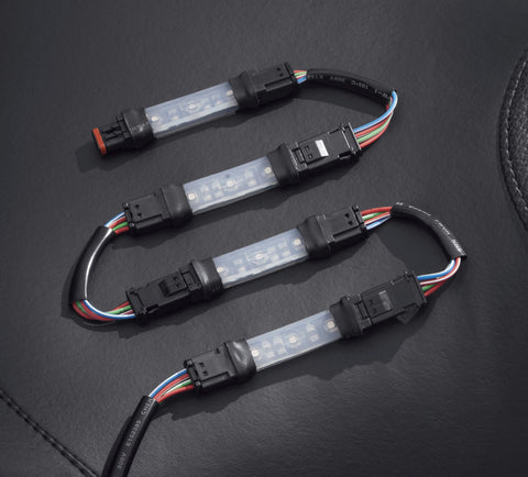 Harley-Davidson 68000214 Spectra Glo LED Light Pod 4-Lamp Expansion Kit