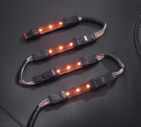 Harley-Davidson 68000214 Spectra Glo LED Light Pod 4-Lamp Expansion Kit