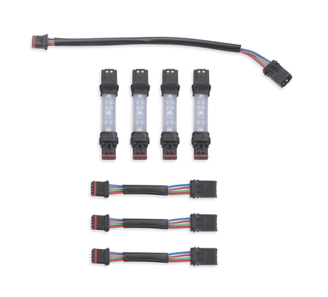 Harley-Davidson 68000214 Spectra Glo LED Light Pod 4-Lamp Expansion Kit