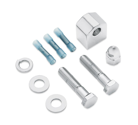 Harley Davidson 68595-06 Bullet Headlamp Mounting System KIT MOUNT,SHORT,H'LAMP,BILLET