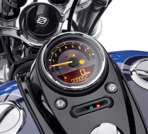 Harley Davidson 70900100C 4 in. Combination Digital Speedometer/Analog Tachometer GAUGE,SPEEDO/TACH,4-IN,KM/H,CA