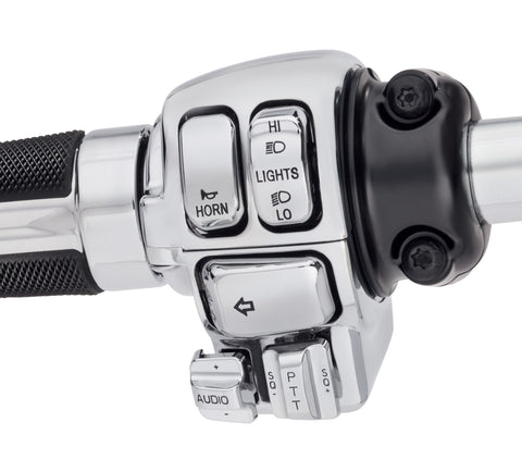 Kit de capuchons d'interrupteur chromés Harley Davidson 71802-03 KIT, TOUCHES CHROMÉES, ULTRA