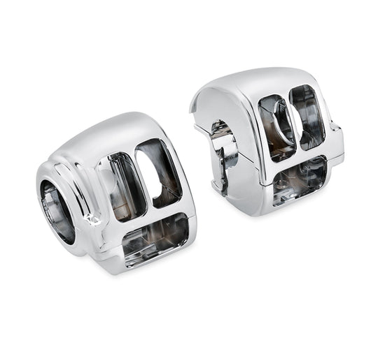 Harley Davidson 71826-11 Chrome Switch Housing Kit KIT-SWITCH HOUSING,CHRM/SOFTAI