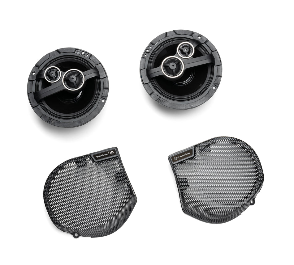 Harley Davidson 76001296 Audio powered by Rockford Fosgate KIT,INFOT,SPEAKER,FAIRING,STAGE 2