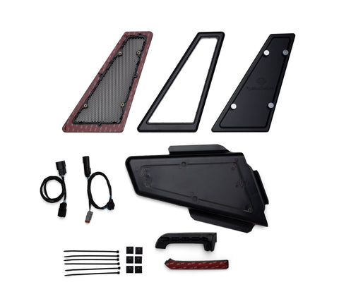 Harley Davidson 76001377 Audio Rockford Fosgate Secondary Subwoofer KIT,INFOT,INSTALL,SUBWOOFER,SECONDARY