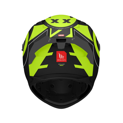 MT BRAKER SV INOX A3 MATT BLACK/FLURO YELLOW - M1346A55033
