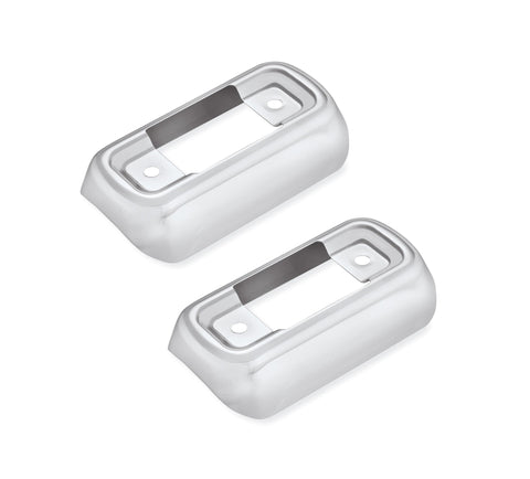 Harley Davidson 80716-08 Muffler Bracket Cover Kit KIT-COVER,MFLR HANGER,CHRM/FLT