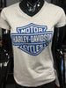 T-shirt authentique du concessionnaire Harley-Davidson® de Leeds « B&S ON GREY » 40291573