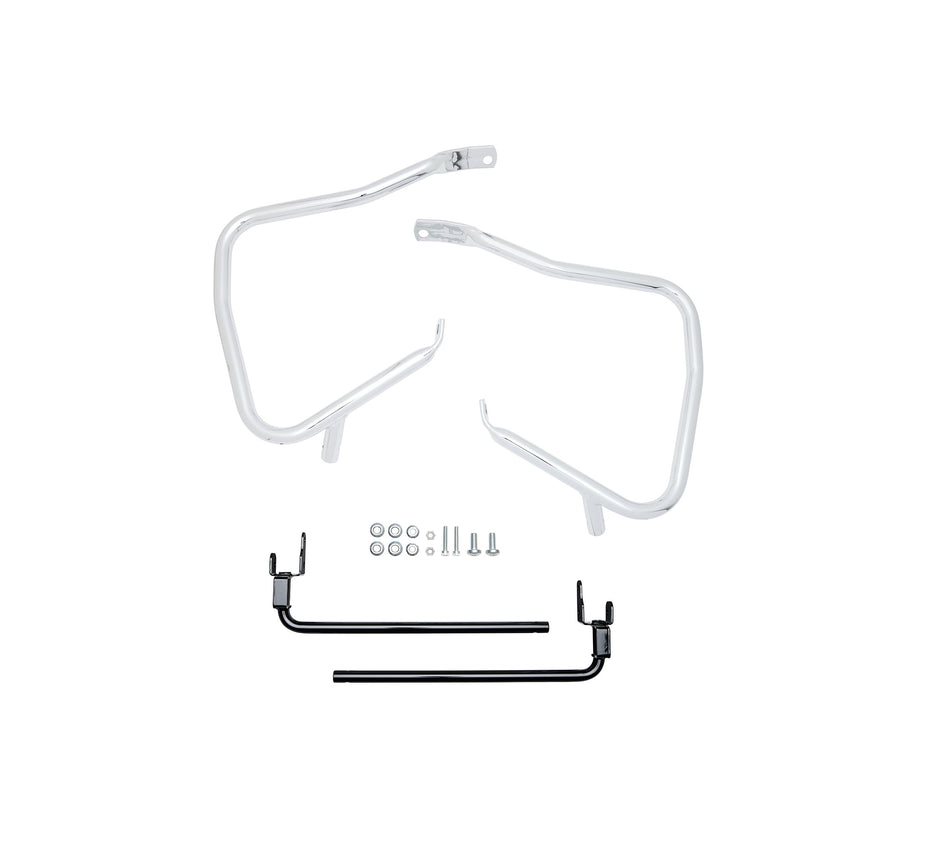 Harley Davidson 90202507 Chrome Rear Saddlebag Guards KIT,S-BAG,GUARD,CHROME