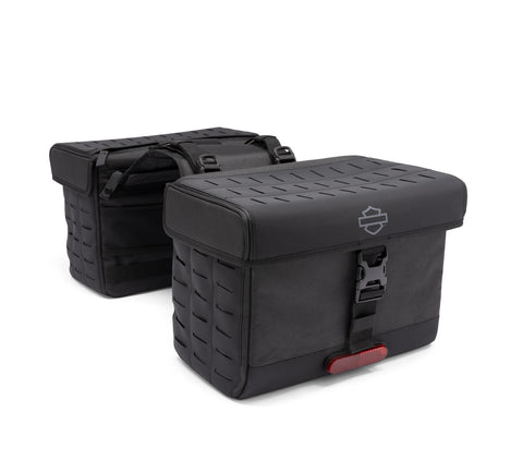 Harley Davidson 90202693 Overwatch Throw-Over Saddlebags S-BAG,KIT