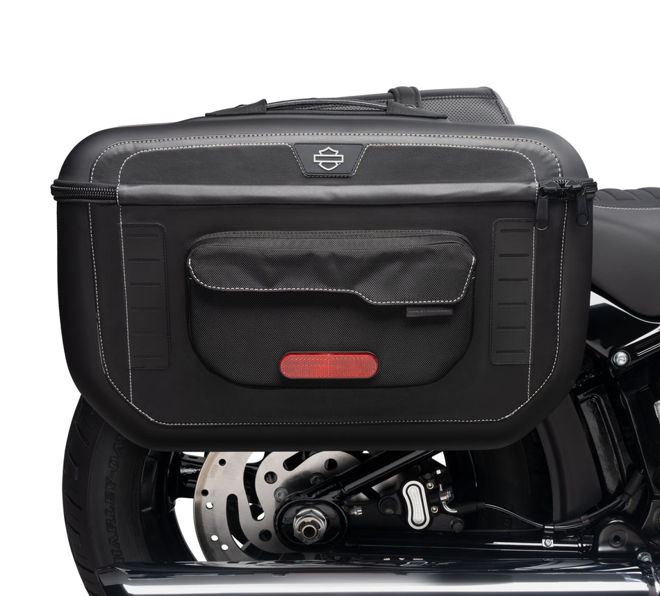 Harley-Davidson 90202763 Defender Quick-Release Saddlebags