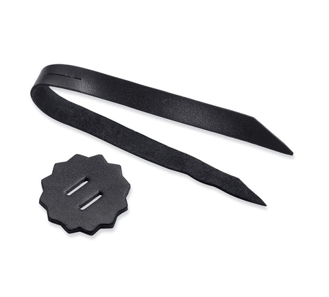 Harley Davidson 91722-04 Leather Rosette and Lacing Strap KIT, ROSETTE AND LEATHER TIE