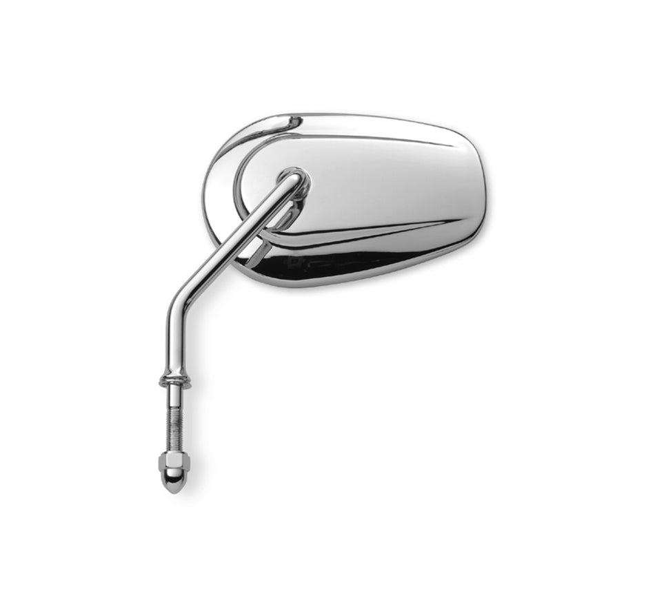 Harley Davidson 91845-03B Tapered Short Stem Mirror - Left Side KIT-MIRROR,LH/SHORT CNVX,CHRM